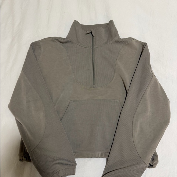 lululemon athletica Tops - Lululemon Brushed Softstreme Half Zip